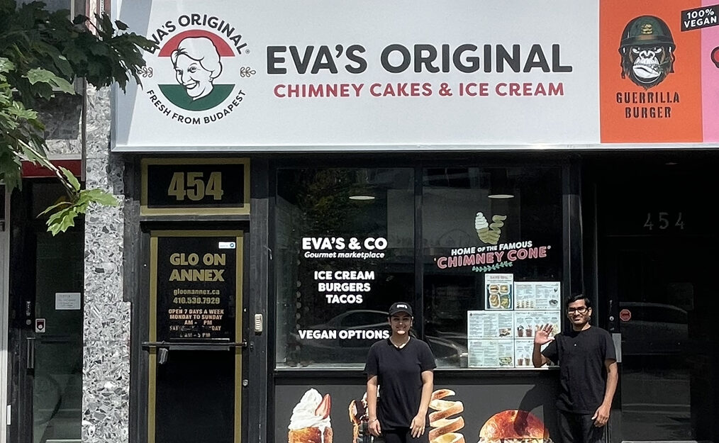 eva's and guerrilla burger ice cream vegan burger franchise